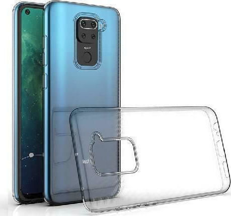 Hurtel Back Cover Σιλικόνης 0.5mm Διάφανο (Redmi Note 9)
