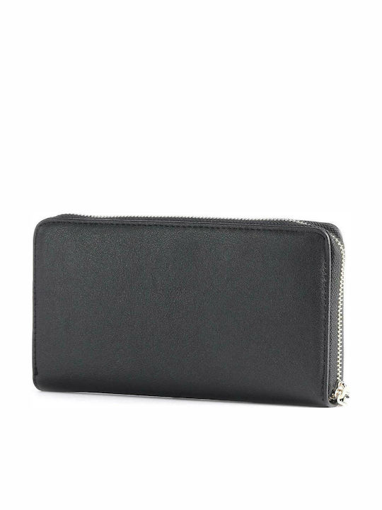 Re-lock Slim Μεγάλο Γυναικείο Πορτοφόλι Μαύρο