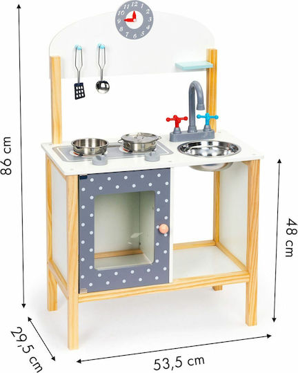 Ecotoys με Αξεσουάρ από Ξύλο για 3+ Ετών 86 εκ.
