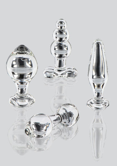 ToyJoy Sparkler Anal Plug Transparent 12cm