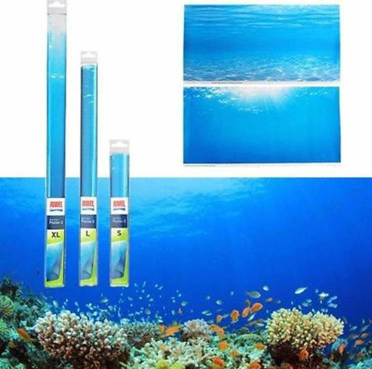 Juwel Double Face Aquarium Decoration Poster 86252