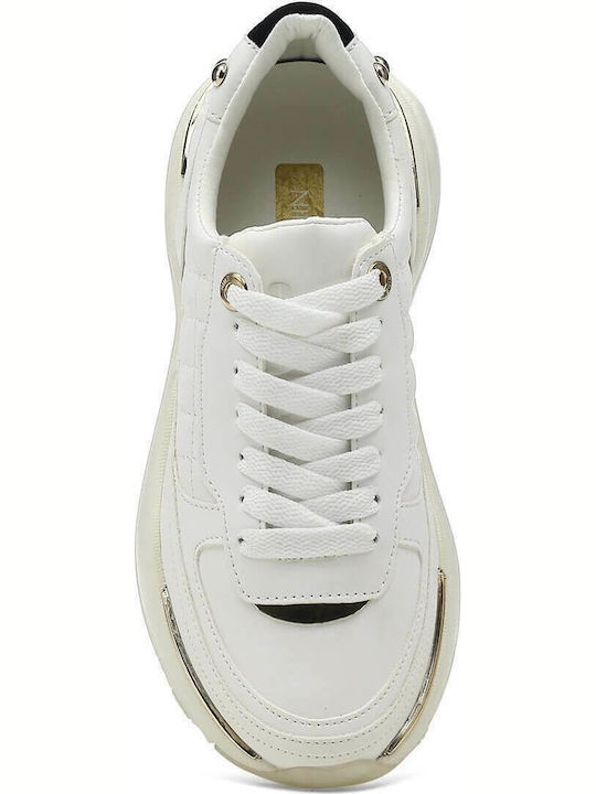 Rihanna Γυναικεία Chunky Sneakers Λευκά