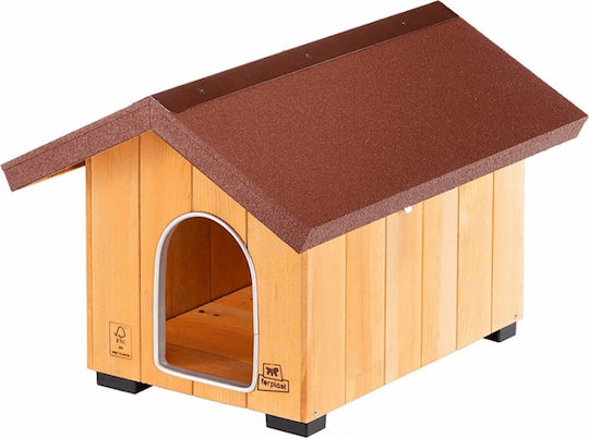 Ferplast Domus Dog House Wooden Outdoor Brown 50x65x47.5cm