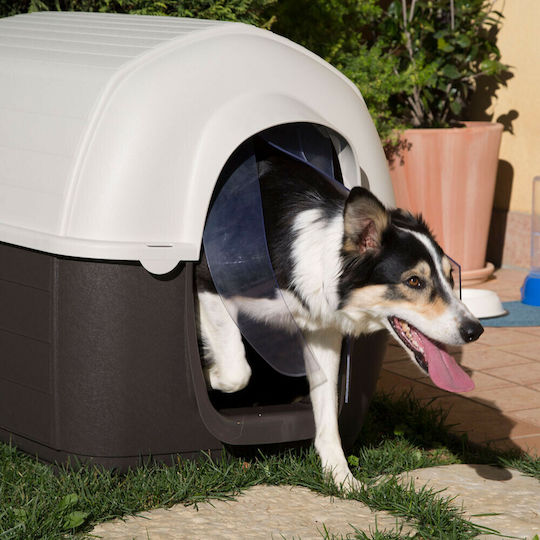 Ferplast Kenny Dog House Plastic Outdoor Brown 40x66x40cm