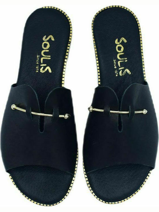 Soulis Shoes SO-114 Sandale dama în Culoarea Negru