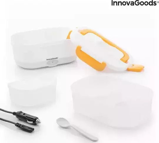 InnovaGoods Carunch Електрически Кутия за обяд Пластмаса Оранжев 1050мл 1бр
