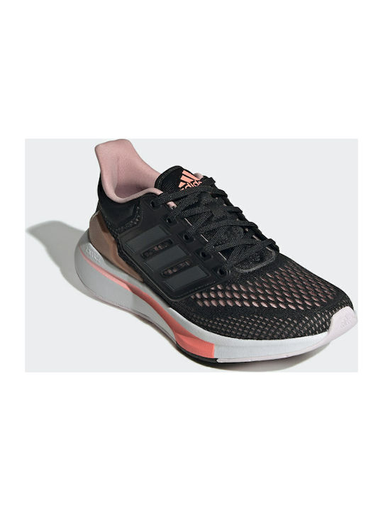 EQ21 Run Sport Shoes Running Core Black / Grey Six / Wonder Mauve