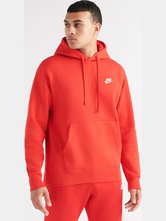 Club Sweatshirt mit Kapuze Rot
