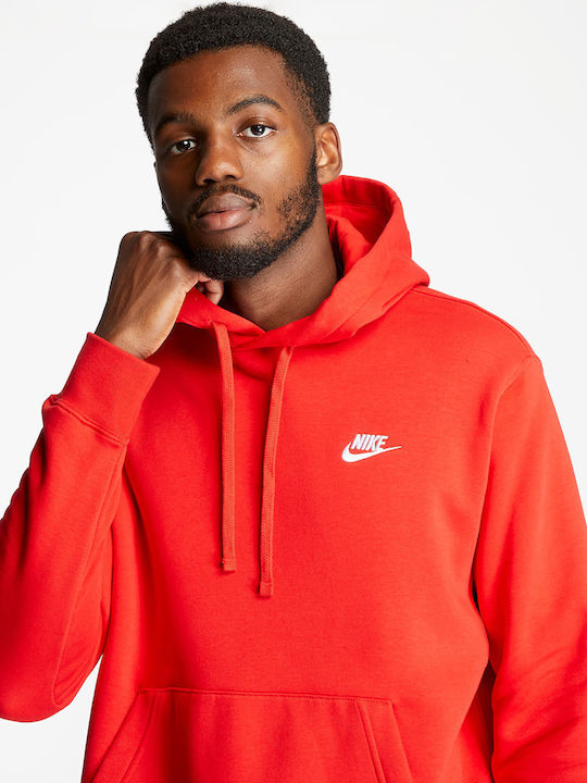 Club Sweatshirt mit Kapuze Rot