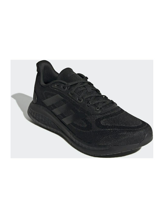 Supernova+ Herren Sportschuhe Laufen Core Black / Lucid Lime