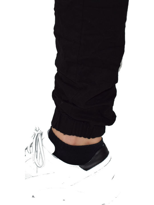 Trousers Cargo in Regular Fit Black