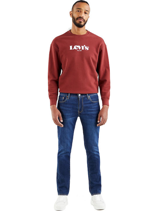 511 Men's Jeans Pants with Slim Straight Fit Blue