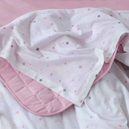Nima Nene Baby Sheets Set Cradle Cotton Pink 70x110cm 2pcs