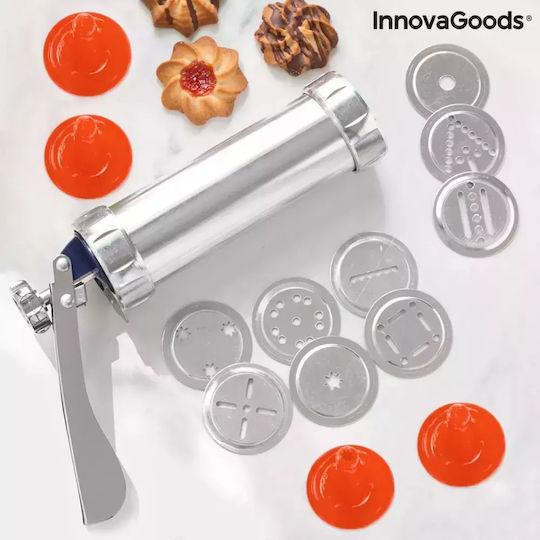 InnovaGoods Μπισκοτομηχανή Prekies από Μέταλλο 14cm