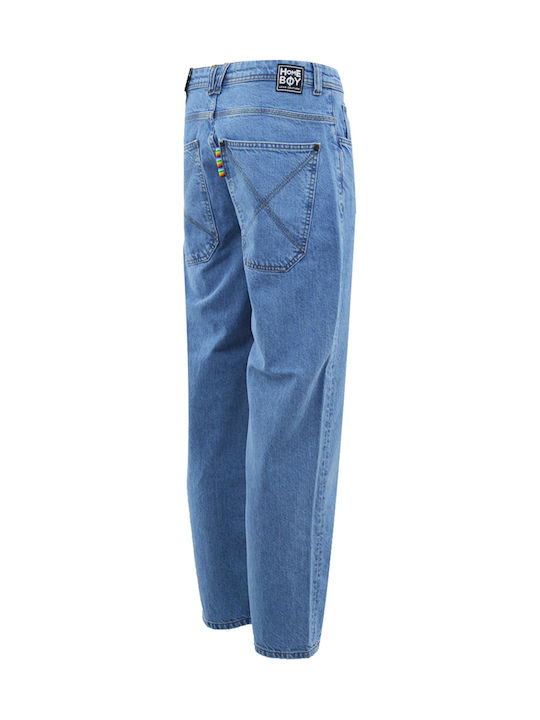 Xtra Baggy Ανδρικό Παντελόνι Τζιν με Loose Baggy Εφαρμογή Μπλε