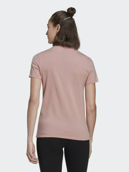 3 Stripes Γυναικείο T-shirt Wonder Mauve