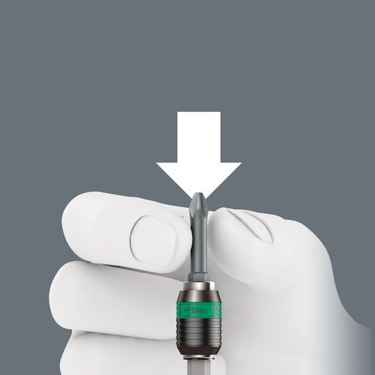 Wera 816RA Screwdriver Ratchet with Interchangeable Tips