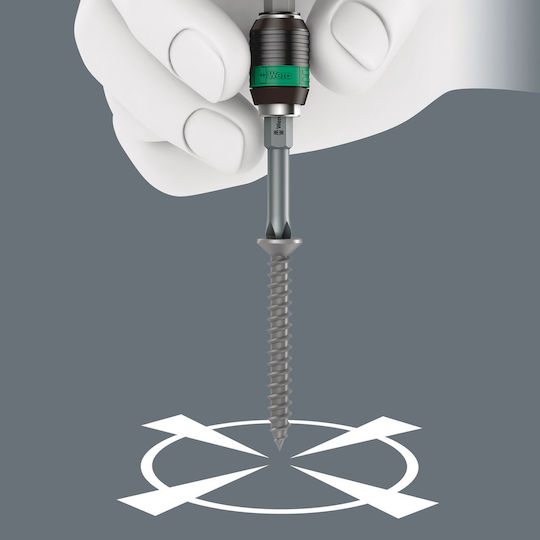 Wera 816RA Screwdriver Ratchet with Interchangeable Tips