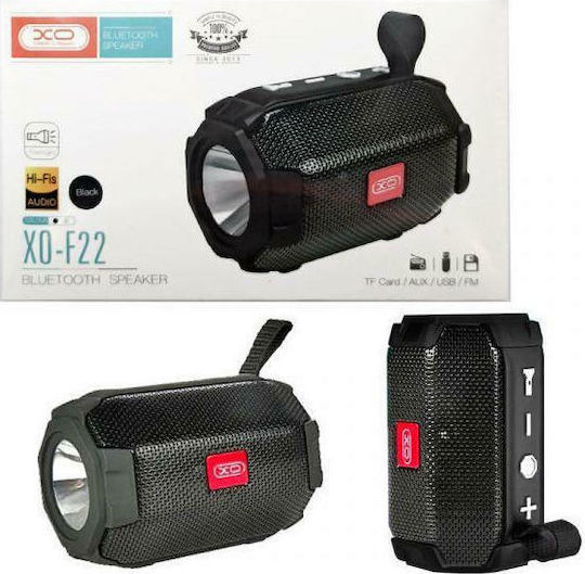 XO F22 Bluetooth Speaker 3W with Battery Life up to 4 hours Black