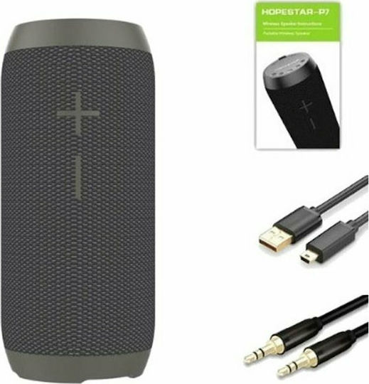 Hopestar P7 Bluetooth Speaker 10W with Radio and Battery Life up to 5.5 hours Black