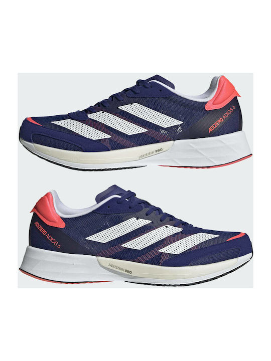 Adizero Adios 6 Sport Shoes Running Legacy Indigo / Cloud White / Turbo