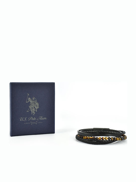 U.S. Polo Assn. Men's Bracelet Made of Stainless Steel 21cm