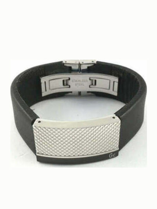 Guess Ανδρικό Βραχιόλι από Δέρμα 15cm