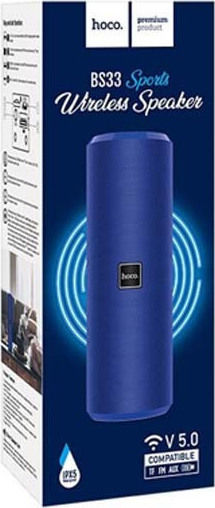 Hoco BS33 Voice Ηχείο Bluetooth 5W με Ραδιόφωνο και Διάρκεια Μπαταρίας έως 5 ώρες Μπλε