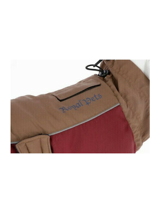 Kerbl Royal Hundemantel Rot mit Rückenlänge 35 cm.