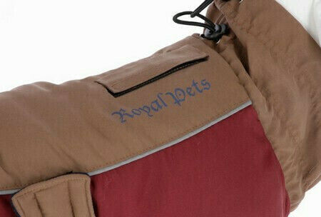 Kerbl Royal Кучешки палта Червен с дължина на гръбчето 35 см.