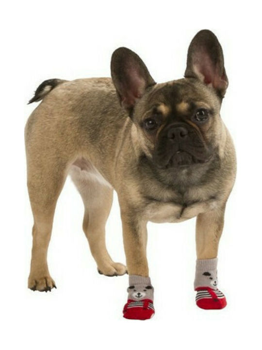 Kerbl Bruno Socks Dog M 3.5x9cm in Gray Color
