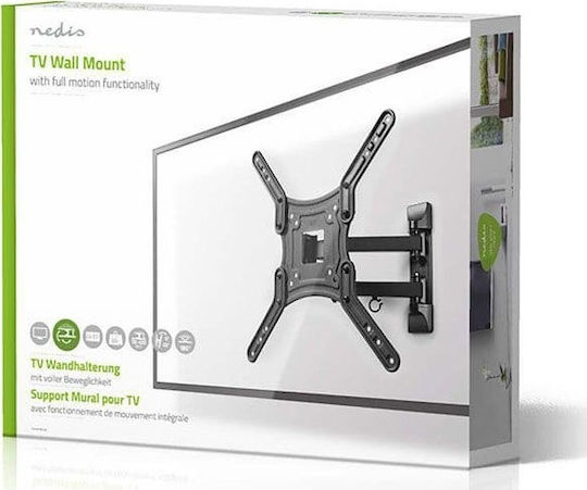 Nedis TVWM1530BK Wall TV Mount with Arm up to 55" and 30kg