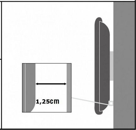 Techly ICA-LCD 114 ICA-LCD 114 301351 Стойка за телевизор Стенен до 37" и 35кг Черен Черен