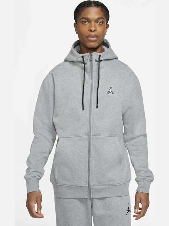 Cardigan With Hood Carbon Heather