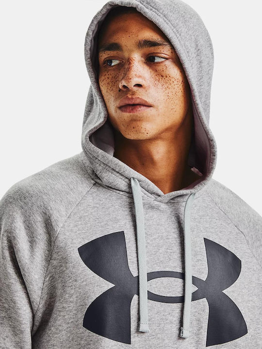Rival Big Sweatshirt mit Kapuze Heather Grey