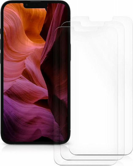 KWmobile Displayschutzfolie 3 Stück (iPhone 17e / 16e / 14 / 13 / 13 Pro)