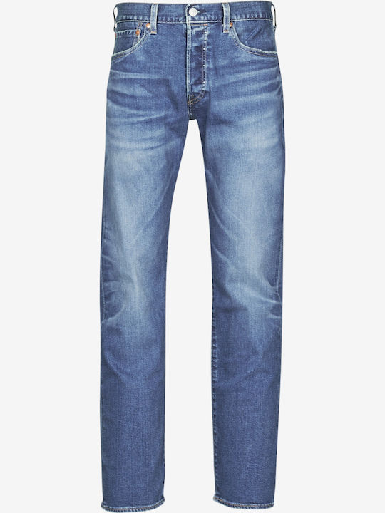 501 Original Men's Jeans Pants with Regular Straight Fit Blue