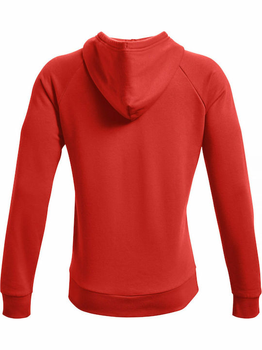 Rival Big Men's Sweatshirt with Hood Red