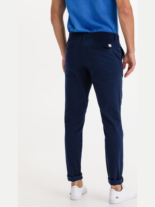Jack & Jones Ανδρικό Παντελόνι Chino Ελαστικό σε Slim Εφαρμογή Navy Blazer