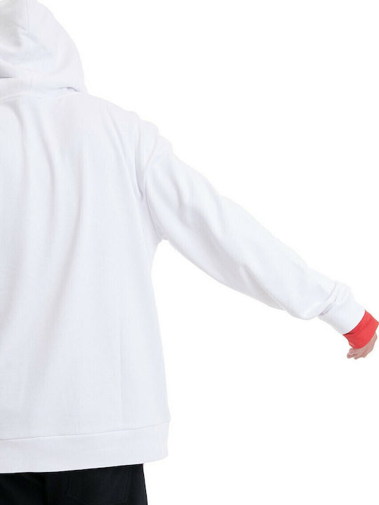 Sweatshirt mit Kapuze Weiß