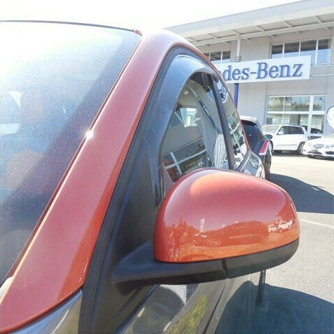 Farad Set of Windbreakers Front Car for Renault Twingo 2pcs