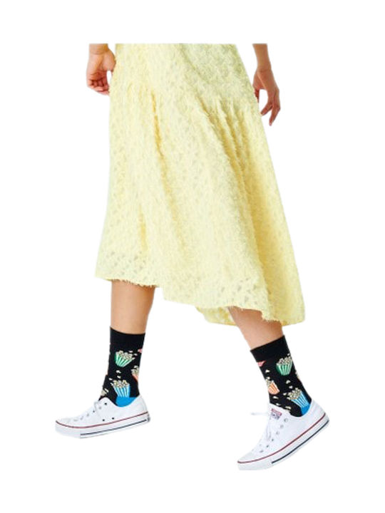 Happy Socks Popcorn Gemusterte Socken Mehrfarbig 1Pack