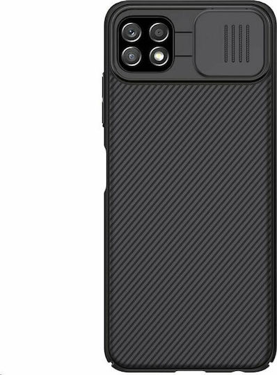 Nillkin Camshield Back Cover Plastic 0.2mm Negru (Galaxy A22 4G - Galaxy A22 4G)