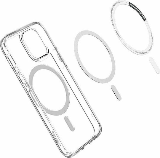 Spigen Ultra Hybrid Mag Back Cover Plastic 2mm Black (iPhone 12 / 12 Pro)