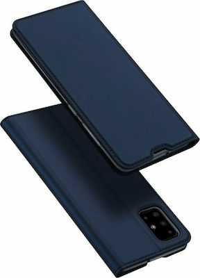 Dux Ducis Skin Pro Synthetic Leather Book Navy Blue (Galaxy A51)