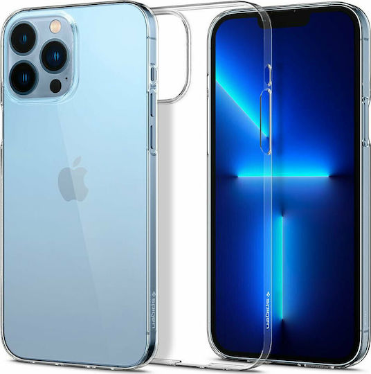 Spigen AirSkin Umschlag Rückseite Silikon 0.4mm Transparent (iPhone 13 Pro Max)