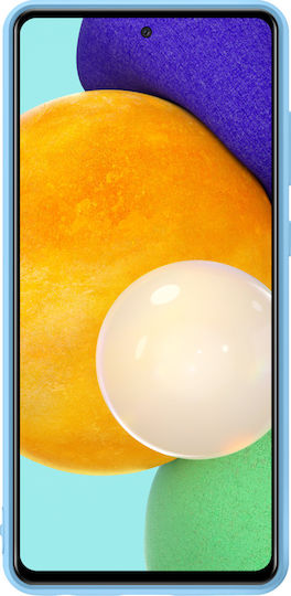 Samsung Задна корица Силикон 1.4мм Син (Galaxy A72)