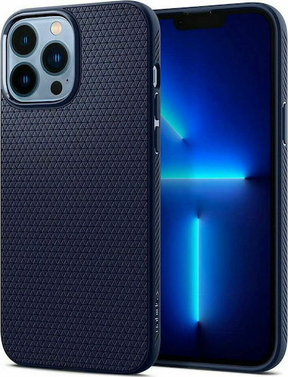 Spigen Liquid Air Back Cover Silicone Navy Blue (iPhone 13 Pro)