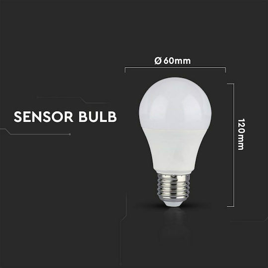 V-TAC VT-2211 LED-Lampe 11W 120mm für Fassung E27 und Form A60 Kühles Weiß 1055lm
