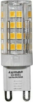 Adeleq Λάμπα LED 4W Τύπου Φθορίου για Ντουί G9 και Σχήμα T8 Θερμό Λευκό 440lm